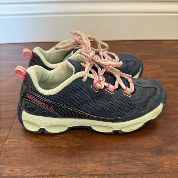 Merrell Chameleon Navy and Pink Low Hiking Shoes-Size 12 - Picture 2 of 13